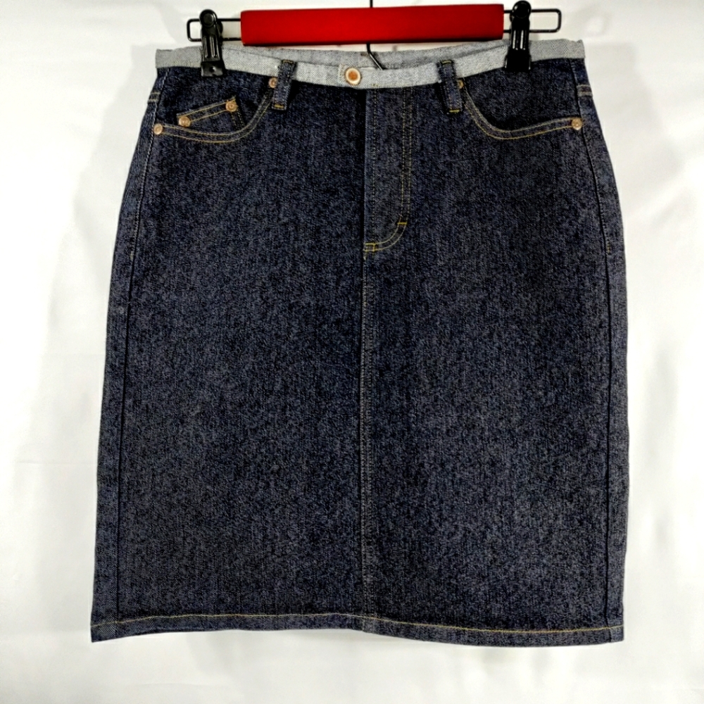 Blue Jean Pencil Skirt Canyon River Blues Size 5